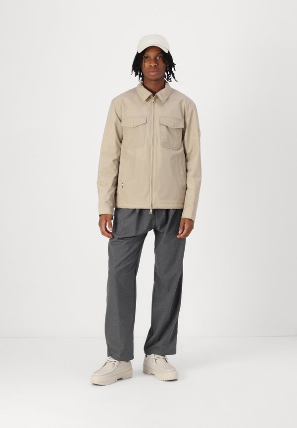 PADDED SHIRT JACKET - Light jacket - sandalwood3