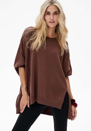 STICH - Pullover - brown