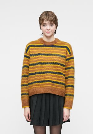 JXCALISTA CREW NECK - Jersey de punto - brown