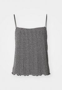 GLITTER SIMO - Top - silver/black