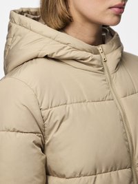 Pieces PCBEE ULTRA LONG PUFFER - Vinterkappa /-rock - silver mink