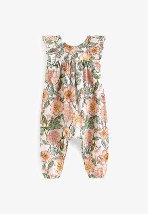 Tuta jumpsuit - pink cream floral