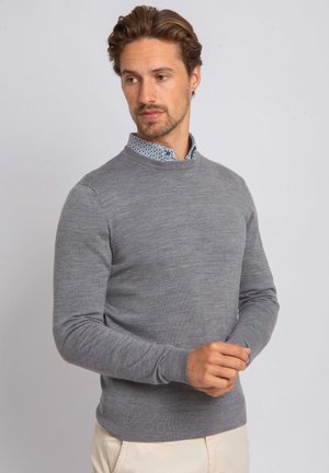 Strickpullover - grijs