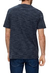 s.Oliver CREW NECK - Jednoduché tričko - navy