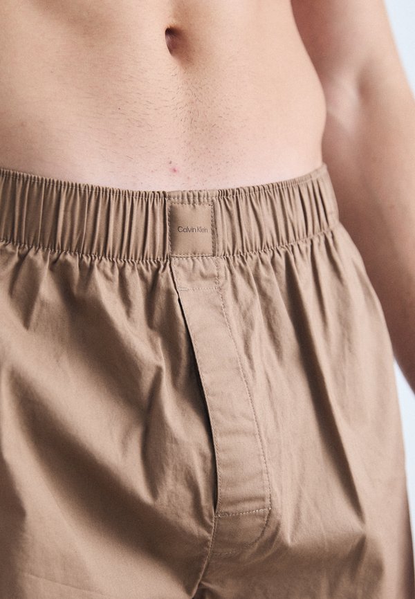 BOXER SLIM COTTON POPLIN - Boxer shorts - soft mocha3