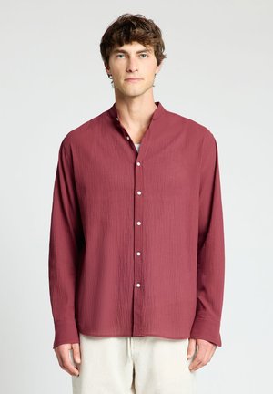 Calliope, CAMICIA TINTA UNITA - Camicia - bordeaux