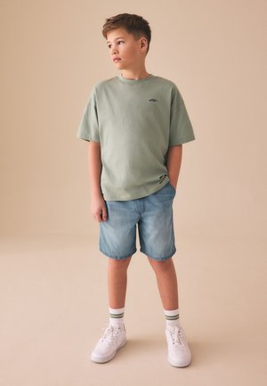 Next, REGULAR FIT - LIGHTWEIGHT PULL ON - Lühikesed teksad - light blue