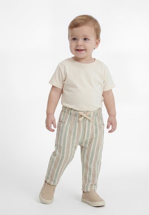 Wheat, TROUSERS ARNE - Trousers - summer stripe