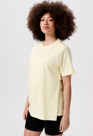 STILL IFKE - Camiseta básica - light yellow