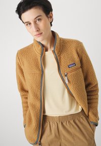 Patagonia RETRO - Flīsa jaka - nest brown/nouveau green