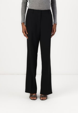 LARA TROUSERS - Broek - black