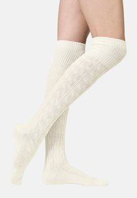 Vincent Creation Knee high socks - wollweiss