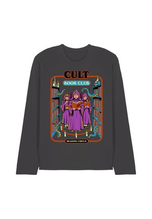 Cotton Soul, STEVEN RHODES CULT BOOK CLUB - Long sleeved top - anthracite