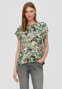 s.Oliver T-shirt print - petrol