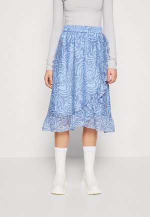 b.young BYHINI SKIRT - Φούστα σε γραμμή Α - stonewash mix