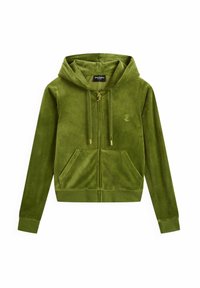 CLASSIC HOODIE HW - Felpa con zip - pesto