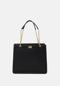 Armani Exchange - WOMANS TOTE  - Bevásárlótáska - black Miniatűr kép 1