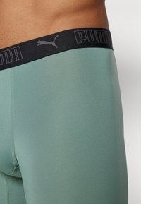 Puma MEN SPORT LONG 2 PACK - Boxer alsónadrág - green/black
