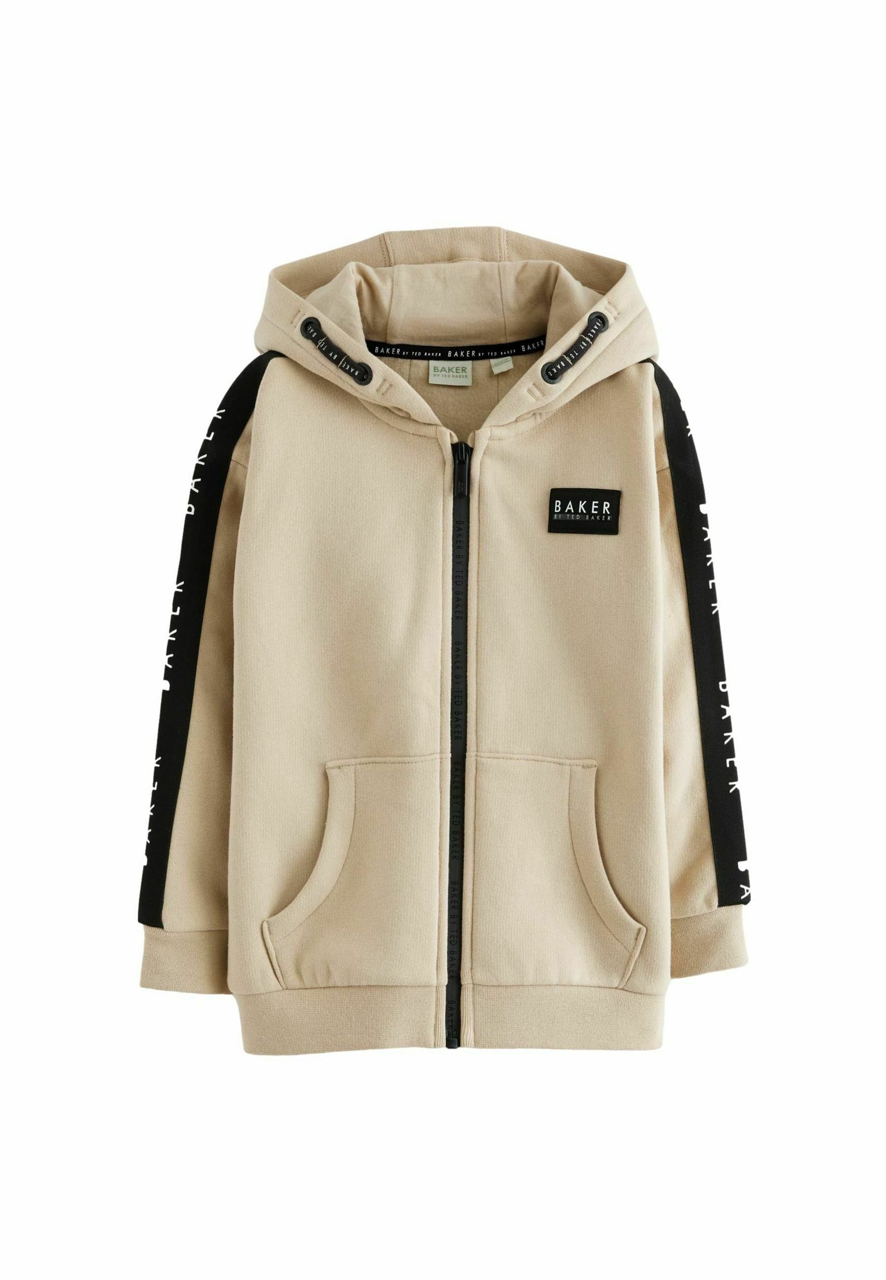 Baker by Ted Baker REGULAR FIT - Zip-up sweatshirt - stone/beige - Zalando