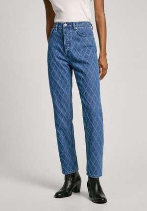 Straight leg jeans - blue denim