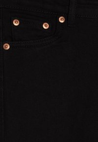 Levi's® LVG RIBCAGE ANKLE - Straight leg jeans - black heart