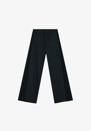 Scalpers, SCALPERS ENGLISHEMB PANT - Pantalon classique - black