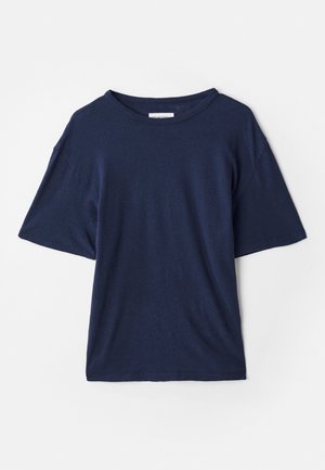 OFFICINE GENERALE TEE GARMENT DYE - Camiseta básica - night sky