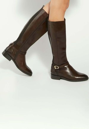 TALIAS WIDE FIT BUCKLE DETAIL - Boots - brown
