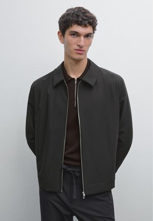 Massimo Dutti TOTAL LOOK TECHNICAL WITH ZIP - Leichte Jacke - black