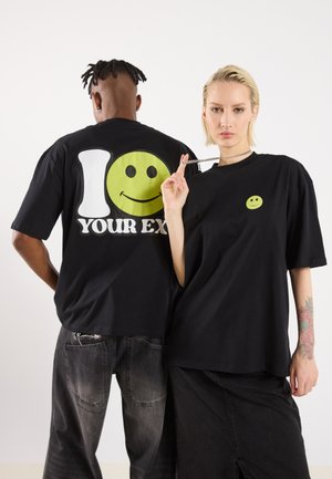 UNISEX - Print T-shirt - true black
