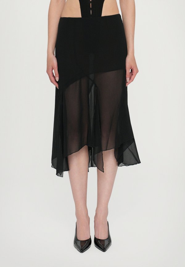 DRAPED SKIRT - A-line skirt