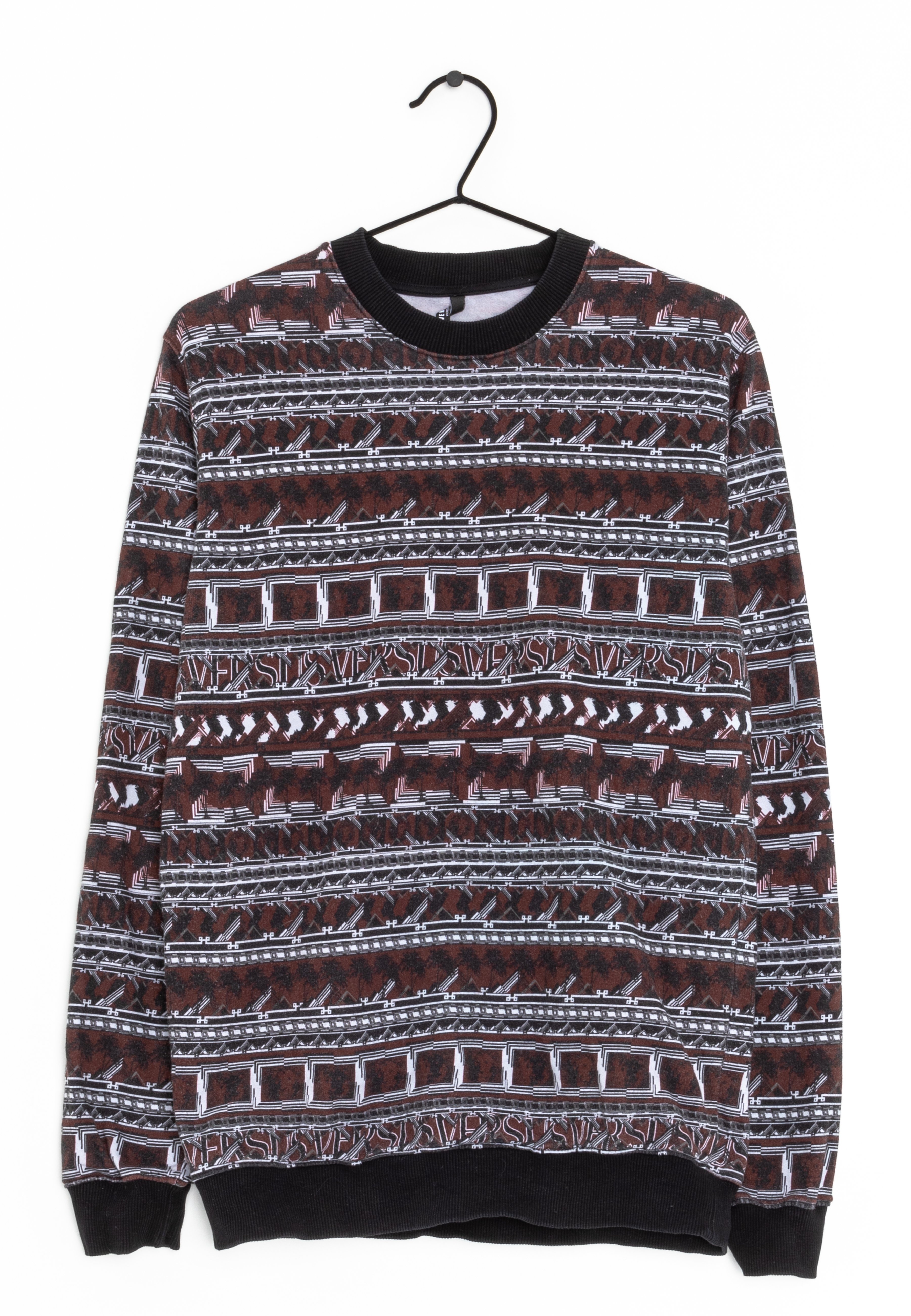 Versus Versace Felpa - brown/multicolore - Zalando.it