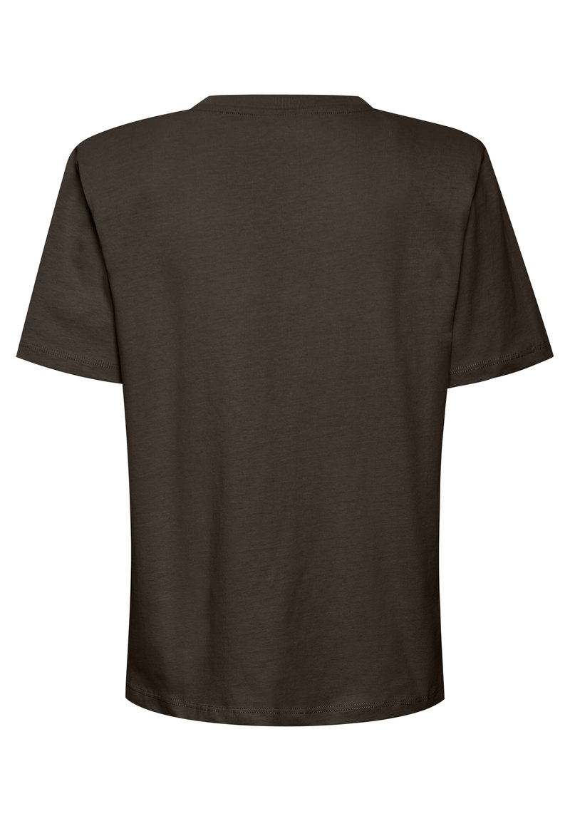 Gestuz JORY TEE - T-shirt estampada - coffee bean