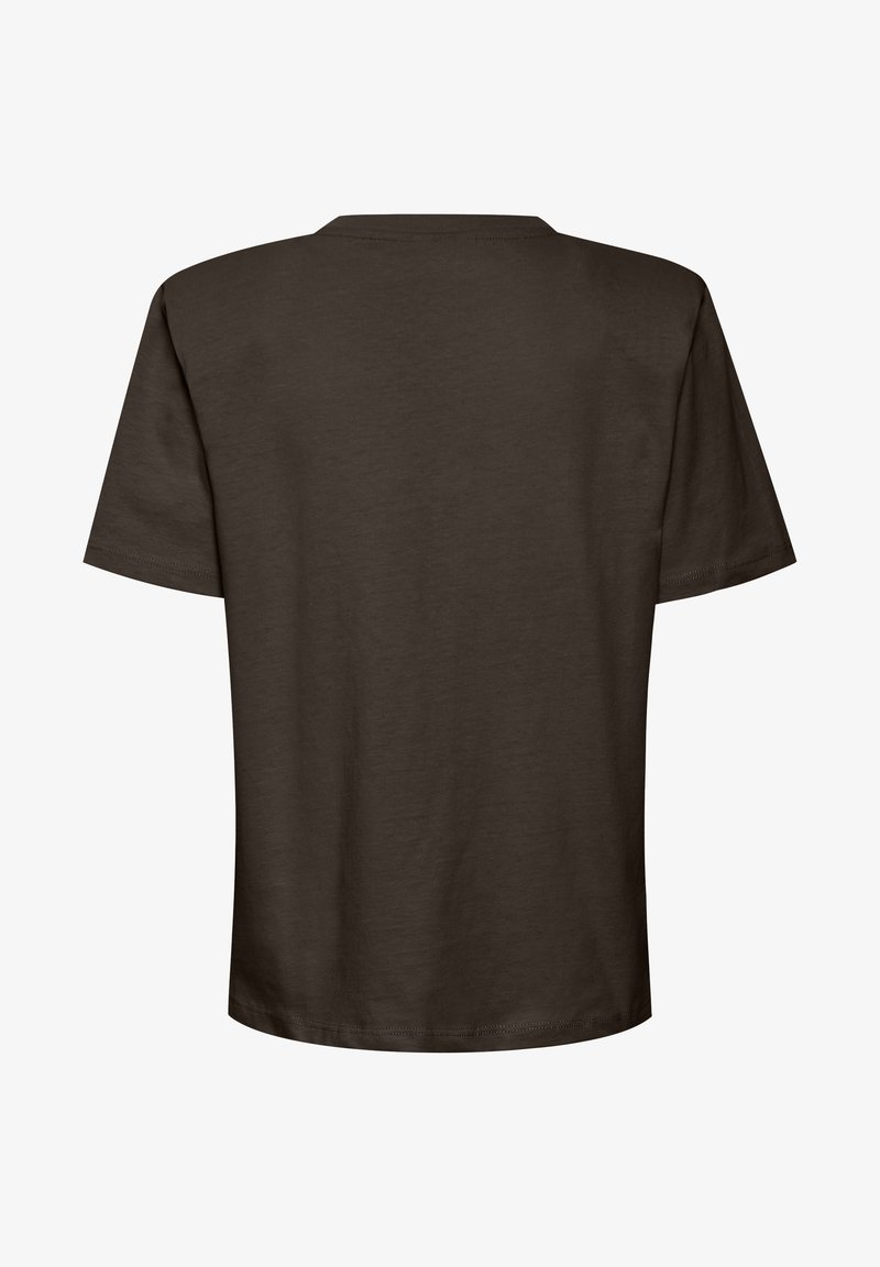 Gestuz JORY TEE - T-shirt estampada - coffee bean