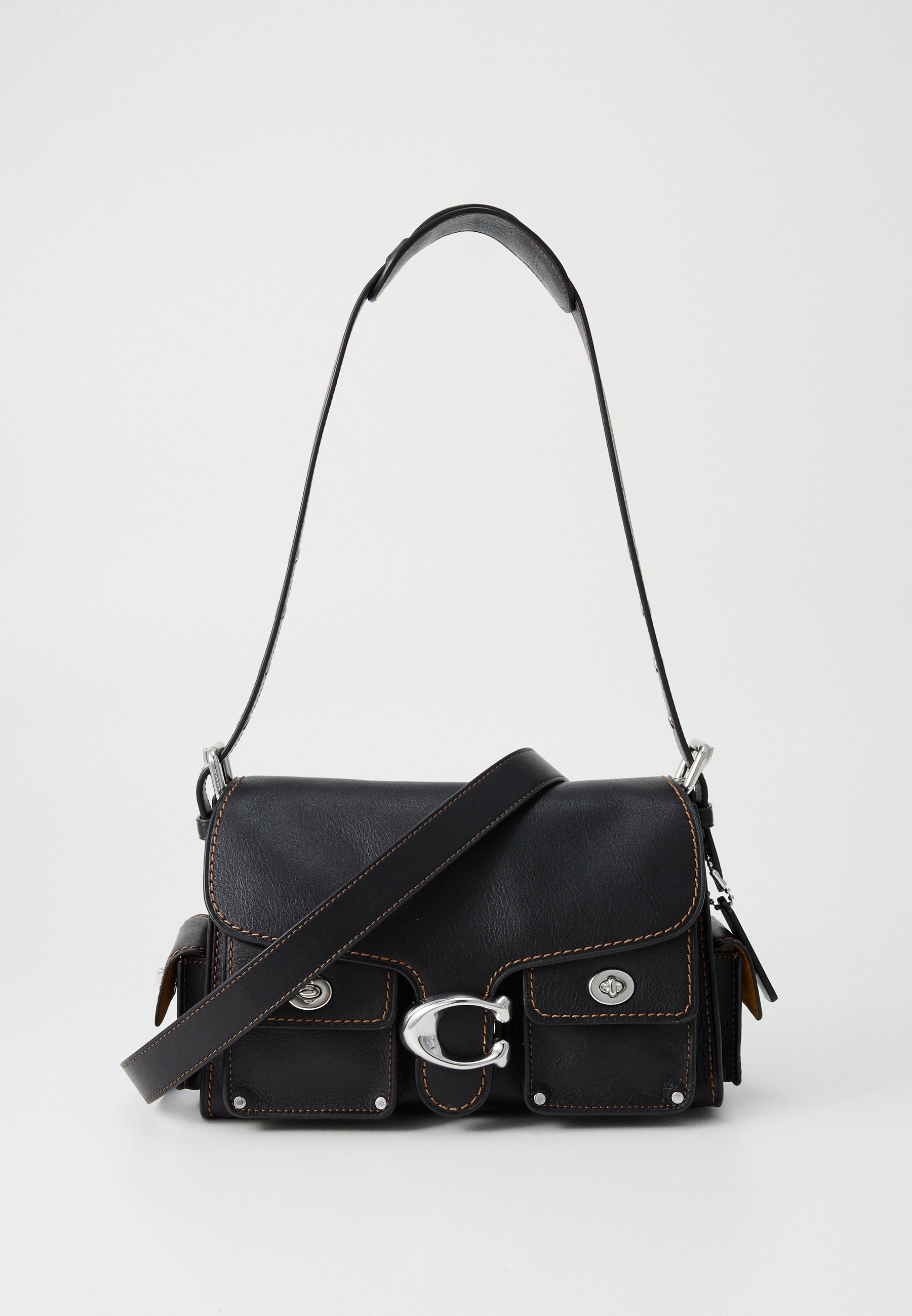 COACH CARGO TURNLOCK SOFT TABBY - Cross body bag - black - Zalando 