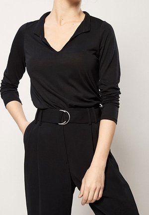 Long sleeved top - black