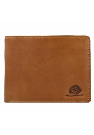 Greenburry TORNADO RFID SCHUTZ 12 CM - Portemonnee - peanut brown