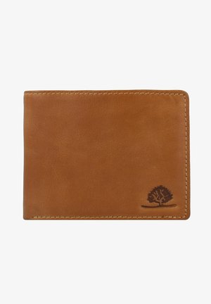 Greenburry TORNADO RFID SCHUTZ 12 CM - Portemonnee - peanut brown