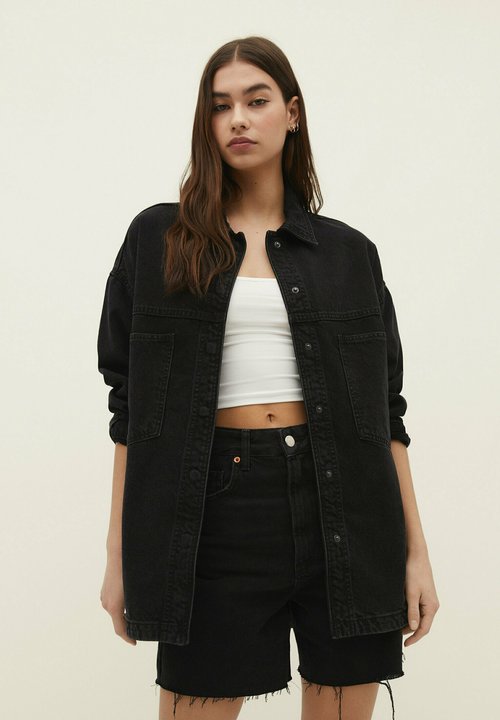 veste en jean femme de marque pas cher