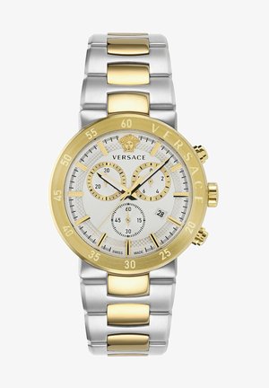 Versace Watches, URBAN MYSTIQUE - Chronograph watch - silber/goldfarben