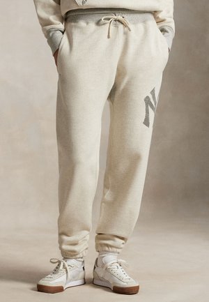 Polo Ralph Lauren PANT ATHLETIC YANKEES UNISEX - Pantalones deportivos - chalk heather/loft heather
