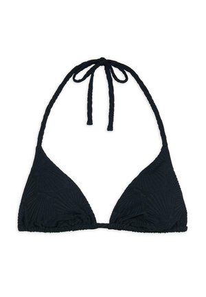 JACQUARD SHELL - Bikiniyläosa - black