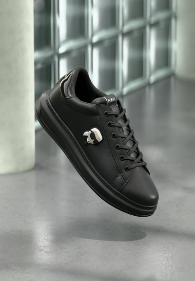 KAPRI MENS LACE - Baskets basses - black