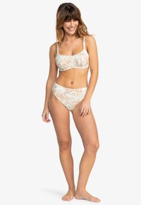 Roxy PALM  MIT MODERATER BEDECKUNG  - Bikini bottoms - beige