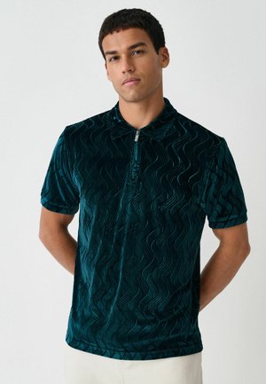 REGULAR FIT -PATTERN  - Polosärk - green