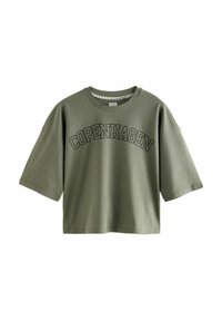 Unselected, sage green gingham