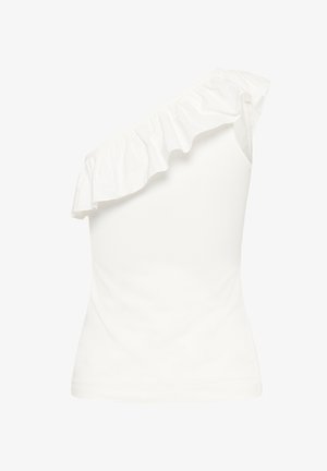 Kaffe, KAOLEAH FRILL - Top - chalk
