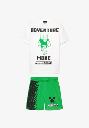 Terranova, PIGIAMA STAMPA SET - Pigiama - verde sport
