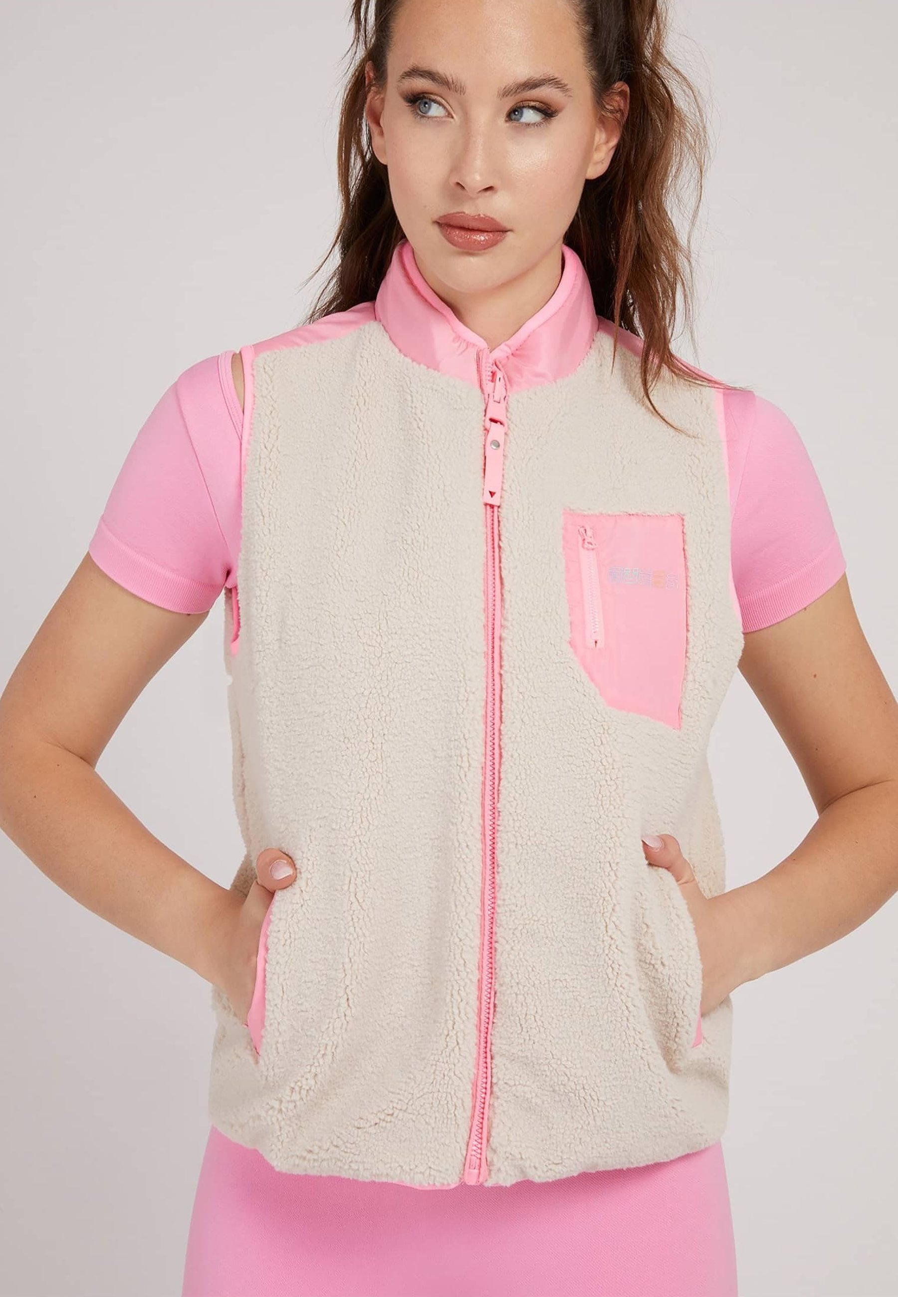 Guess Chaleco - rose/beige - Zalando.es