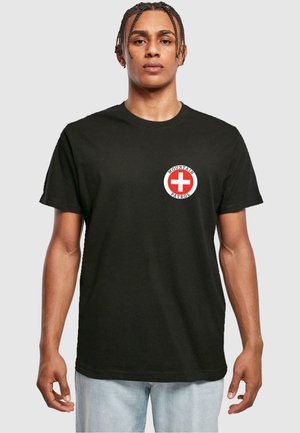 MOUNTAIN PATROL - Print T-shirt - black